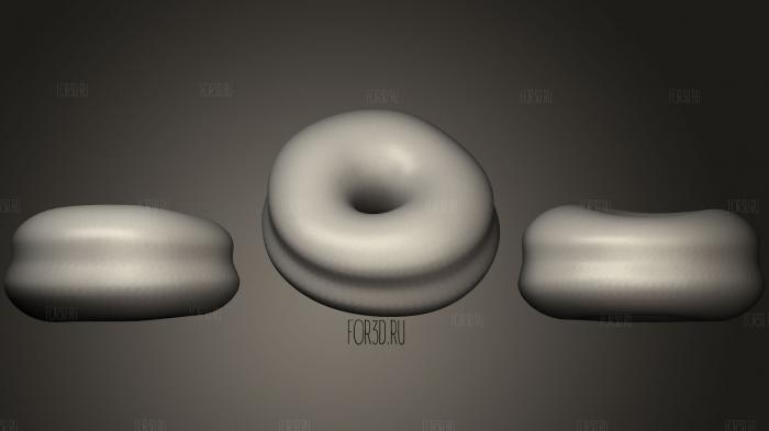 Donut1 stl model for CNC